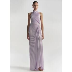 ALC Romy Pleated Satin Gown